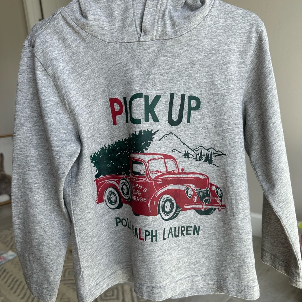 RL Long sleeve tshirt with Hood